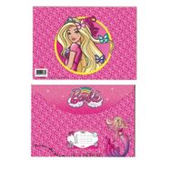 Abka A4 Barbie Çıtçıtlı Dosya