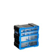 Abox TK-6007 Plast 12 Çekmeceli Set Plastik Monoblok