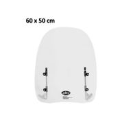 ABV Universal 60x60 cm Bağlantı Ekipmanlı Şeffaf Siperlik