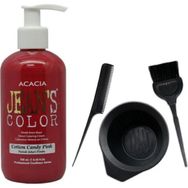 Acacia ST00558 Pamuk Şekeri Pembe Saç Boyası 250 ml ve Fluweel Saç Boya Kabı Seti