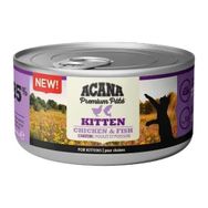 Acana 3x85 gr Premium Pate Tavuklu ve Balıklı Yavru Kedi Konservesi
