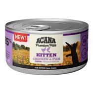 Acana Premium Pate Tavuklu ve Balıklı Ezme 6x85 gr Yavru Kedi Konservesi