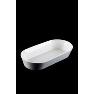 Acar Bianca Perla Porselen 32.4 cm Kayık Oval Kase