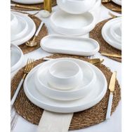 Acar Bianco Perla Full Moon 6 Kişilik 27 Parça Yemek Takımı