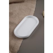 Acar Bianco Perla Porselen 22,8 cm Kayık Tabak