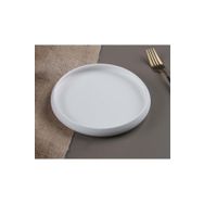 Acar Bianco Perla Porselen 23.5x2.5 cm 1 Adet Yuvarlak Tabak