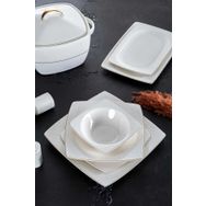 Acar Henna 60 Parça 12 Kişilik Yemek Takımı