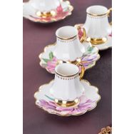 Acar Sofiya 6 Kişilik 90 ML Kahve Fincanı Takımı