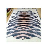 Acassia Home 150x200 cm Baskılı Kaymaz Taban Deri Hayvan Post
