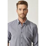 AC&Co Altınyıldız classics Düğmeli Yaka Tailored Slim Fit Oxford Gömlek