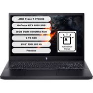 Acer Nitro V15 ANV15-41-R6XM NH.QSFEY.001-GTI116 Ryzen 7 7735HS 16GB RAM 1TB SSD RTX 4060 FreeDOS 15.6 inç Oyun Bilgisayarı