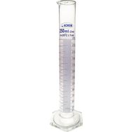 Achem Uzun Form Mavi Skala 250 ml Cam Mezür