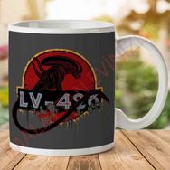 Acheron Lv 426 Xenomorph Alien Jurassic Park Baskılı Kupa Bardak