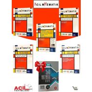 Acil Yayınları Matematik Fasikül 5'li Set Çıkmış Sorular Hediyeli 6 Kaynak Matematik Fasikül
