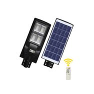 ACK 240 Ledli 3.2 V 120 W 6500 K Led Solar Sokak Armatürü Siyah Kasa Beyaz Işık
