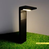 ACK 3000k Günışığı 2 Kademeli Solar Güneş Enerjili Bahçe Duvar Aydınlatması PC LED Kazıklı Çim Armatürü