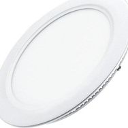 ACK 6W 4000K Yuvarlak Beyaz Kasa Led Panel Armatür