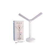 ACK AF11-10018 Beyaz Şarj Edilebilir Masa Lambası