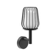 ACK AG36-00602 60W E27 419mm Gordion Alüminyum Siyah Bahçe Apliği