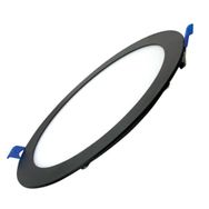 ACK AP01-00611 Siyah 6W 4000K 105 mm Sıva Altı Yuvarlak Led Panel Armatür
