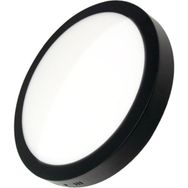 ACK AP03-02401 3000K Günışığı 24 Watt Siyah Kasa Sıva Üstü Yuvarlak Led Panel Armatür