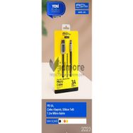 ACL 60D PD 3A Çinko Alaşımlı Silikon Telli 1.2 mt Mikro USB Kablo