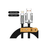 ACL 61DV PD 3A Çinko Alaşımlı Silikon Telli 1.2 mt Lightning Şarj USB Kablo