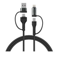 ACL ACK-06 6A 66W USB to Type-C Type-C to Lightning Şarj Kablosu