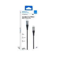 ACL ACK-101 3A 60 W 1.2 mt USB-C to Type-C Led Işıklı USB Şarj Kablosu