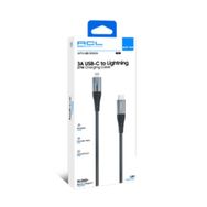 ACL ACK-104V 3A 27 W 1.2 mt USB-C to Lightning Led Işıklı USB Şarj Kablo