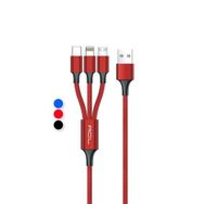 ACL ACK-47 Metal Lightning Type-C Mikro Usb Kablo