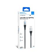 ACL ACK-98 2.4A 12W 1.2 mt USB-A to Lightning Led Işıklı Şarj Kablosu