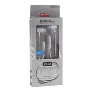 ACL K1-41 Beyaz Kablolu Kulak İçi Kulaklık