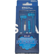 ACL K1-41 Mavi Kablolu Kulak İçi Kulaklık