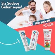 Aclind Dent Shield 100 ml+Dent Kids 75 ml Küçük Aile Ağız Bakım Paketi