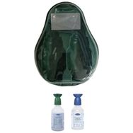 Actiomedic - Boş İstasyon 500 ml ve 250 ml Solüsyon-Set Halinde Göz Duşu Solüsyonu İstasyonu