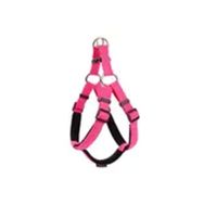 Actirex 5-10 kg S Pembe Neon Yumuşak Doku Ayarlanır Köpek Göğüs Tasması