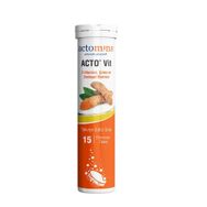 Actomins C Vitamini Çinko Zerdeçal Ekstresi 15 Efervesan Tablet