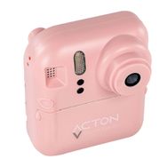 Acton Şipşak Kağıt Baskılı Dijital Pembe Çocuk Fotoğraf Makinesi