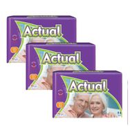 Actual 30'lu 3 Adet Medium Yetişkin Hasta Bezi