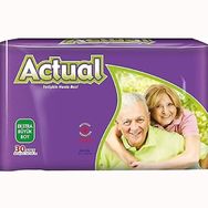 Actual XL 30'lu Belbantlı 2 Paket Hasta Bezi
