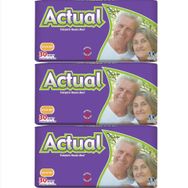Actual Yetişkin Bel Bantlı Small 3x30 Adet Hasta Bezi