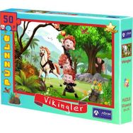 Adam Games 50 Parça Puzzle Vikingler