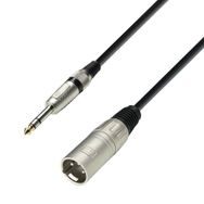 Adam Hall Cables 6.3 mm Stereo Yıldız Serisi Mikrofon Kablosu