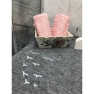 Adarya Sweet Home Keçe 55x60 cm Düzenleyici Çamaşır Makinesi Örtüsü