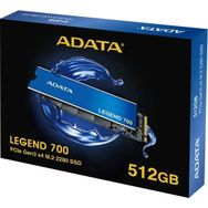 Adata ALEG-700-512GCS Legend 700 512 GB 2000-1600 MB M.2 NVME 2000/1600 SSD