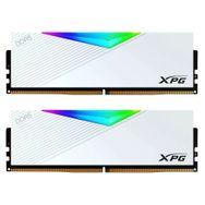 Adata AX5U6000C3032G DCLARWH XPG Lancer RGB 64GB 2x32GB DDR5 6000 MHz CL30 AMD Expo ve Intel XMP 3.0 1.35 V 288-Pin Beyaz Ram Bellek
