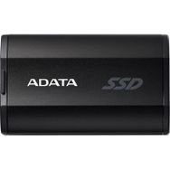 Adata SD810 2000 GB Siyah USB 3.2 Gen2 X2 Type-C Harici Disk Taşınabilir SSD