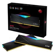 Adata XPG SPECTRIX D55 DDR4 RGB Bellek Modülü Oyun DRAM 3600 MHz 32 GB 2x16 GB Yüksek Performanslı Siyah Masaüstü Bellek