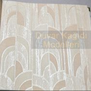 Adawall 1209-2 Octagon Krem 106x10 Duvar Kağıdı